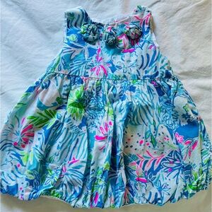 Lilly Pulitzer 12-8mo bubble dress